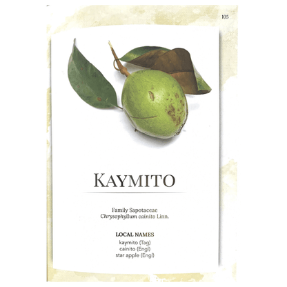 Medicinal Fruits, Vegetables, & Spices (Picture of Kaymito)