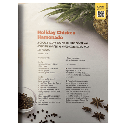 Simpol: The Cookbook By Chef Tatung Sarthou (Recipe of Holiday Chicken Hamonado)