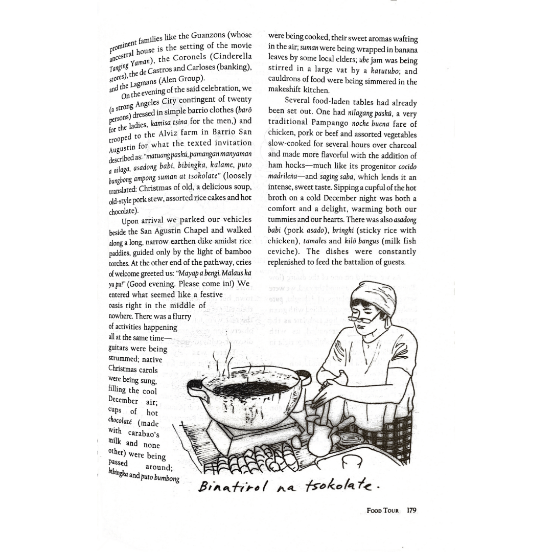 Food Tour: A Culinary Journal By Claude Tayag  (Image of Woman Cooking