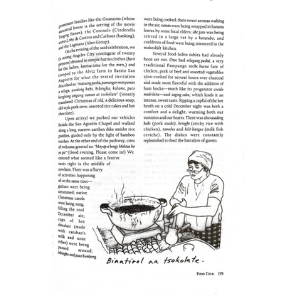 Food Tour: A Culinary Journal By Claude Tayag  (Image of Woman Cooking